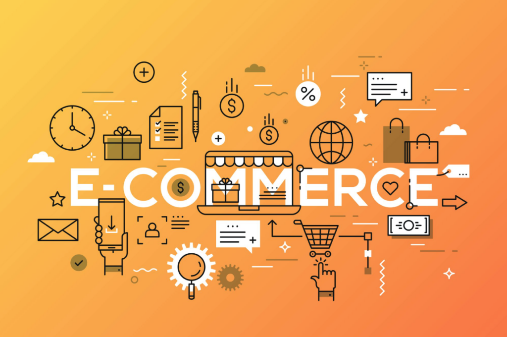 A picture of a generic E-commerce graphic.